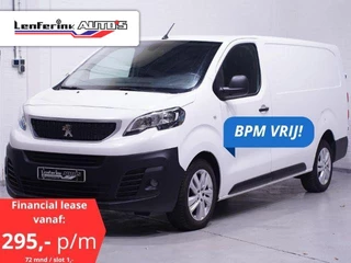 Peugeot Expert 2.0 HDI 122 pk L3 Navi, Camera, PDC V+A 17" LMV, Laadruimte Pakket, Apple Carplay, Cruise Control, 3-Zits