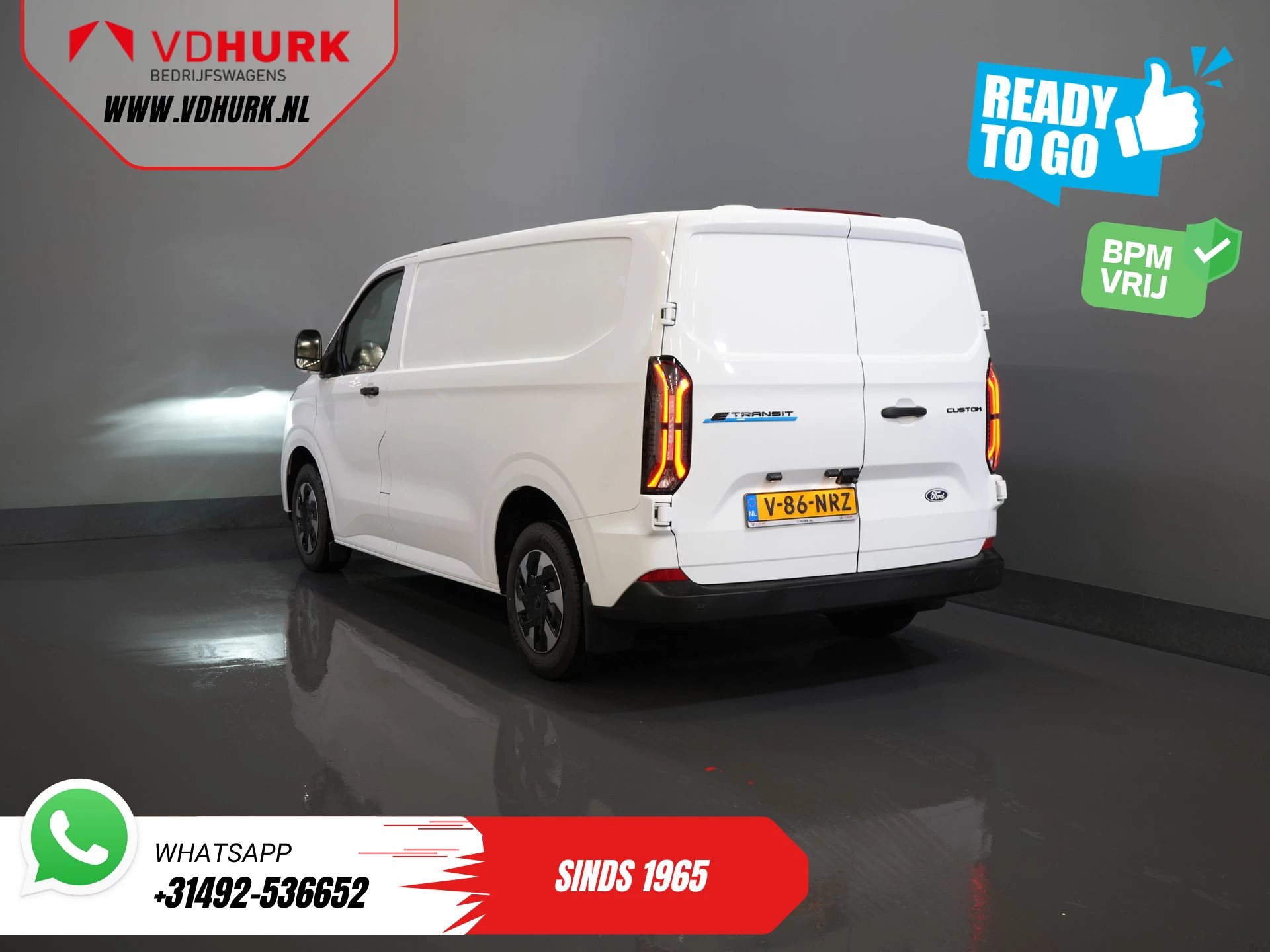 Hoofdafbeelding Ford E-Transit Custom