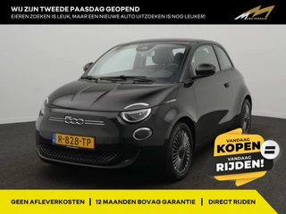 Fiat 500 Icon 42 kWh - Occasion Lease vanaf €369 p/m - RIJKLAARPRIJS - Grote accu 42kWh! - Volledig Elektrisch! - Apple Carplay - Android Auto