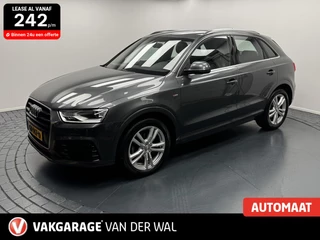 Audi Q3 2.0 TDi quattro S-Line Automaat-Trekhaak-Navigatie-Cr.contr-Clima-Parkeersensoren-Leder-Lm18''velgen