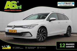 Volkswagen Golf Variant 1.0 eTSI Life Automaat Navigatie Carplay Android Memory Sportstoel Getint Glas 17 inch LMV Sfeerverlichting Adaptive Cruise