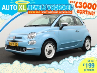 Fiat 500C Cabrio 85 PK Turbo Spiaggina 58 Digi.Dash Carplay Park.Sens