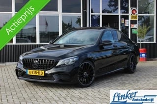 Hoofdafbeelding Mercedes-Benz C-Klasse Mercedes C-klasse 300 BRABUS B30 300PK PANO BURMEISTER ORG NL AUTO