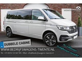 Volkswagen Transporter T6.1 Caravelle 2.0 TDI 204 PK DSG L2H1 DUB/CAB A-Deuren ACC | LED | Leder | Apple Carplay/ Android Auto | Privacy glass |