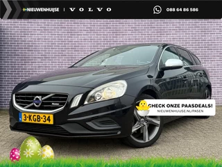 Volvo V60 1.6 T3 R-Design | Trekhaak | Dealeronderhouden | High Performance Audio | Climate | All-Seasonbanden | Parkeersensoren V+A | Navigatie