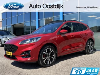 Ford Kuga 2.5 PHEV ST-Line X 225PK 1500KG Trekgewicht Trekhaak Panodak Winterpack Adaptieve Cruise B&O Camera Climate 19'' Inch Velgen Privacy Glass *Dealer Onderhouden*