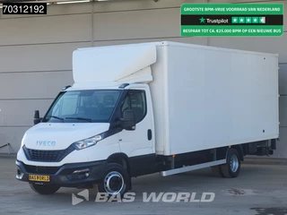 Iveco Daily 70C18 3.0L Laadklep Dubbellucht 180PK Bakwagen Airco Cruise Camera Euro6 Meubelbak Koffer Airco Cruise control