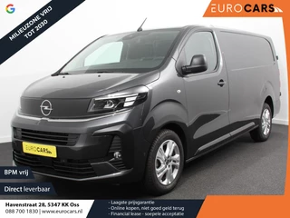 Opel Vivaro 2.0 BlueHDi 180 S&S L3 Automaat Apple Carplay /  Android Auto Parkeersensoren V+A Trekhaak Camera Navigatie Cruise Control LED koplampen houten afwerking laadruimte