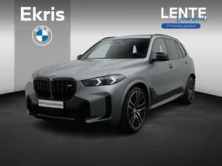 BMW X5 M60 M Sportpakket Pro | Travel Pack | Innovation Pack | Comfort Plus Pack | Exclusive Pack | M Sport uitlaatsysteem | Integral Active Steering | Adaptief onderstel | Soft Close | Panoramadak Sky Lounge | Comfortstoelen + Ventilatie | Driving Assist Prof | Bowers & Wilkins | 22'' | Lentevoordeel