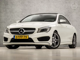 Mercedes-Benz CLA 200 Sport 157Pk Automaat (SCHUIFDAK, NAVIGATIE, HARMAN/KARDON, LEDEREN SPORTSTOELEN, STOELVERWARMING, GETINT GLAS, XENON, PARKEERSENSOREN, NIEUWSTAAT)