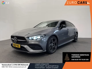 Mercedes-Benz CLA-klasse Shooting Brake 180 Business Solution AMG Trekhaak Navigatie Camera Parkeersensoren Cruise Control AMG stoelen Stoelverwarming Sfeerverlichting Elektrische kofferklep Full Led Climate Control