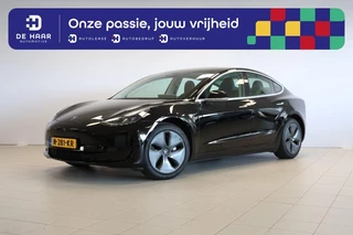 Tesla Model 3 Standard Range RWD Plus 60kWh - Glasdak - Zwart Leder - Stoelver