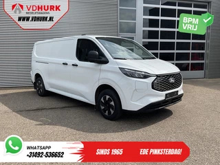 Ford E-Transit Custom L2 330 km WLTP LED/ Standkachel/ Stoelverw./ Snellader/ 2.3t Trekverm./ Carplay/ Climate/ Camera/ PDC/ Cruise