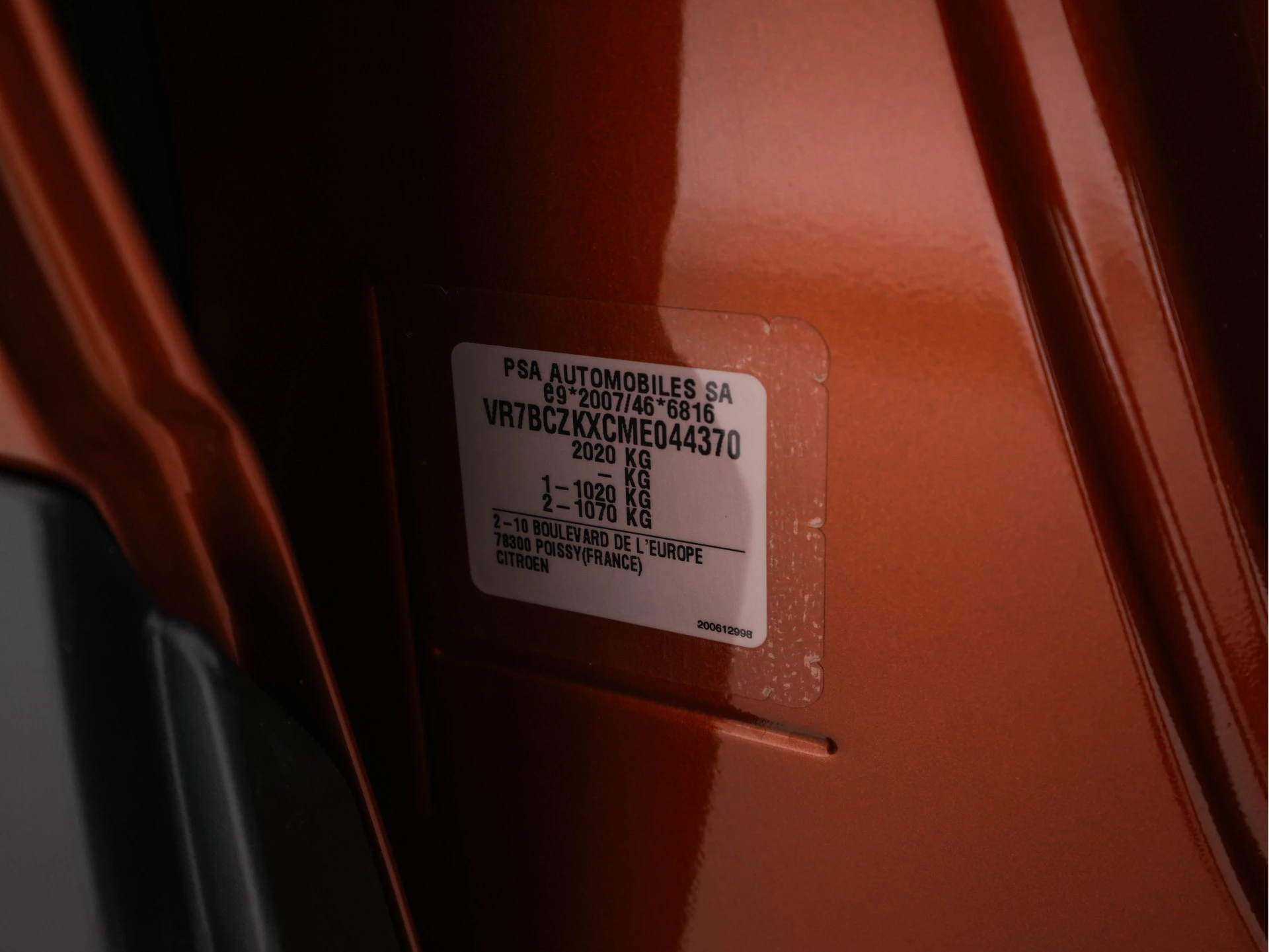 Hoofdafbeelding Citroën ë-C4