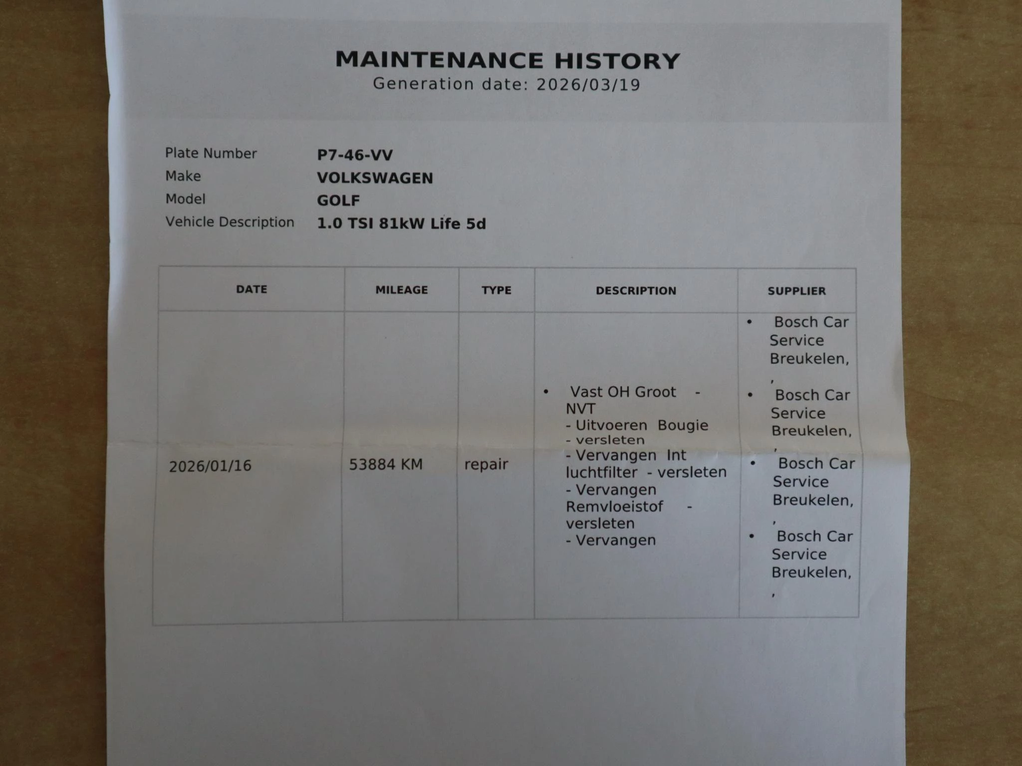 Hoofdafbeelding Volkswagen Golf