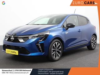 Hoofdafbeelding Mitsubishi Colt Mitsubishi Colt 1.6 HEV Automaat Intense DEMO ! Navigatie Apple Carplay Android Auto Camera Climate Control Cruise Control Lichtmetalen velgen Extra Getint Glas Digitale Cockpit