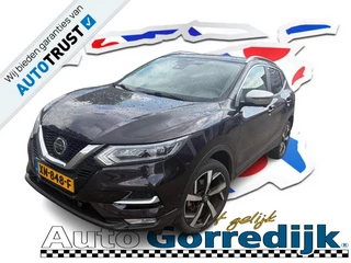 Nissan Qashqai 1.2 Tekna + LEER,PANO,CLIMA,360 CAMERA,CRUISE,TREKAAK