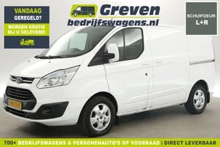 Ford Transit Custom 290 2.2 TDCI L1H1 Airco Cruise PDC 3 Persoons 2xSchuifdeur Elektrpakket 16''LMV Trekhaak