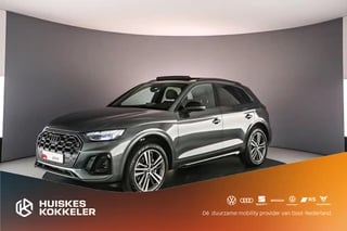 Audi Q5 S Edition Competition 50 TFSI e | Trekhaak | Pano | 360 Cam | Adapt. Cruise | Audi Sound | Dodehoek | 20 inch |