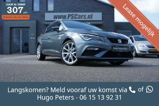 Hoofdafbeelding SEAT Leon Seat Leon ST 1.4 eTSI FR  DSG Cruise|Clima|Navi|Trekhaak|Virtual