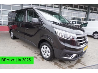 Renault Trafic 2.0 Blue dCi 130PK T29 L2H1 Advance Dubbelcabine Nr. V053 | Airco | Cruise | Apple CP/Android auto | trekhaak | Schuifdeur L/R | Betimmering