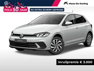 Volkswagen Polo Life Edition 1.0 TSI 95 pk 5 versn. Hand · Achteruitrijcamera ·
