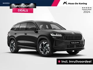 Skoda Kodiaq 1.5 TSI PHEV Sportline Business DSG | Trekhaak | 19'' Licht metalen Velgen | Panorama dak | prijs is incl. inruilvoordeel