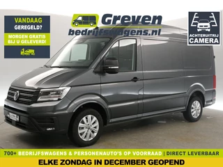 Volkswagen Crafter 2.0 TDI L3H3 NIEUW | BPM VRIJ | 140PK 3000KG Trekgew. Automaat Airco Cruise Camera Carplay 17"LMV Navi Virtual LED PDC Trekhaak