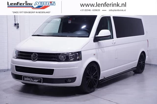 Volkswagen Transporter 2.0 TDI 140 pk DSG Aut. L2H1 Airco, Leder Zwart Apple Carplay, Trekhaak 2.500 kg, Cruise Control, 3-Zits