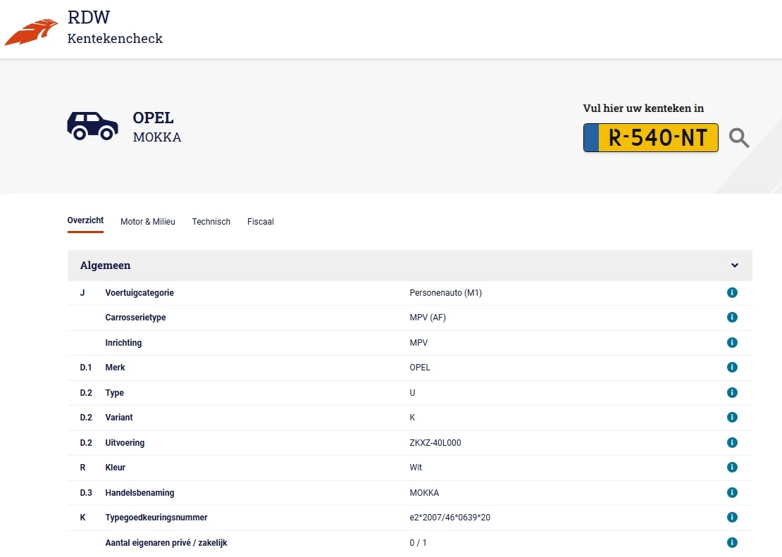 Hoofdafbeelding Opel Mokka-e