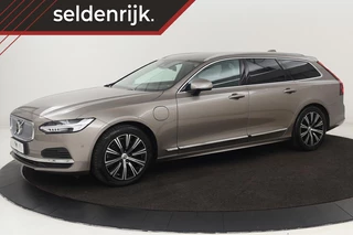 Hoofdafbeelding Volvo V90 Volvo V90 2.0 T6 AWD Recharge Inscription | Trekhaak |  Leder | 360 camera | Carplay | Stoel & stuurverwarming | Adaptive cruise | Keyless