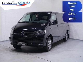 Volkswagen Transporter 2.0 TDI 150 pk Dubbel Cabine DSG Aut. Navi, Trekhaak 2.500 kg, 16" LMV, PDC V+A, 5-Zits