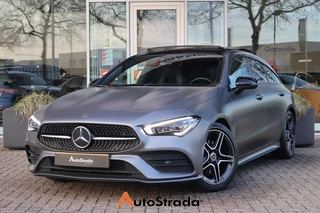 Mercedes CLA Shooting Brake 180 AMG-Line 136pk | Memory | Sfeer | Pano | Cruise | Climate | Camera | Multibeam | Trekhaak