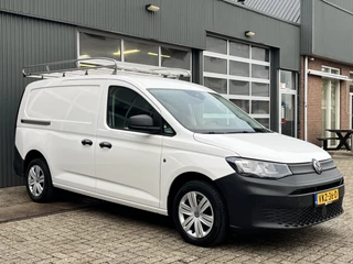 Volkswagen Caddy Cargo Maxi 2.0 TDI Airco Trekhaak 1400kg trekgewicht Imperiaal Telefoonvoorbereiding Schuifdeur Houten laadvloer Euro 6