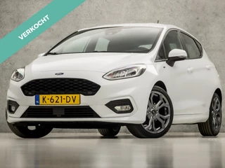 Ford Fiesta 1.0 EcoBoost ST-Line (APPLE CARPLAY, GROOT NAVI, STUUR/STOELVERWARMING, LED KOPLAMPEN, SPORTSTOELEN, KEYLESS, PARKEERSENSOREN, NIEUWSTAAT)