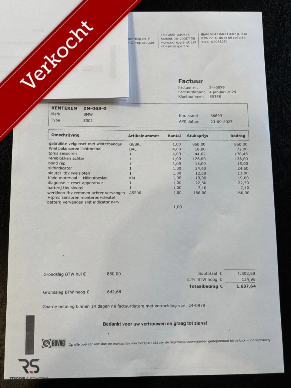 Hoofdafbeelding BMW 5 Serie