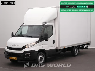 Iveco Daily 35S13 Laadklep Zijdeur Bakwagen Airco Cruise Standkachel Euro6 Meubelbak Koffer Airco Cruise control