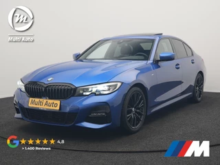 BMW 3 Serie 318i M Sport Shadow 156pk Dealer O.H | Panodak | Alcantara Sportstoelen Verwarmd | Camera & Parkassist | Keyless | Hifi Audio | Apple Carplay | 18"L.M | Sfeerverlichting |