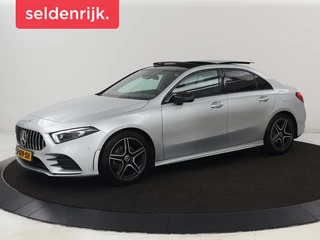 Mercedes-Benz A-klasse 200 AMG | Panoramadak | Carplay | Memory |  Matrix LED | Leder/Alcantara | Keyless | Sfeerverlichting | Camera | Park Assist | Navigatie | Widescreen