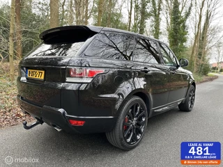 Range Rover Sport 3.0 Black on Black,trekhaak,panorama, TOP!