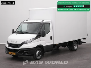 Iveco Daily 35C16 Laadklep Dubbellucht 160PK Bakwagen Airco Euro6 Meubelbak Koffer Airco