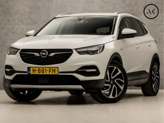 Opel Grandland X 1.2 Turbo Business Executive (APPLE CARPLAY, GROOT NAVI, CLIMATE, LEDER, TREKHAAK, SPORTSTOELEN, GETINT GLAS, ELEK ACHTERKLEP, LANE ASSIST, NIEUWE APK, NIEUWSTAAT)