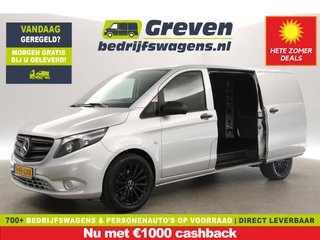Mercedes-Benz Vito 114 CDI Lang 136PK Automaat Airco Cruise Trekhaak 3 Persoons 2xSchuifdeur 18''LMV