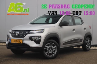 Dacia Spring Business 27 kWh Automaat Leder Navigatie Camera Airco Cruise 14 inch LMV Elektrische Ramen Dealer Onderhouden!