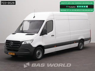 Mercedes Sprinter 314 CDI Automaat L3H2 Trekhaak LED Xenon Airco Cruise Camera MBUX CarPlay Parkeersensoren v+a Euro6 L3 Airco Trekhaak Cruise control