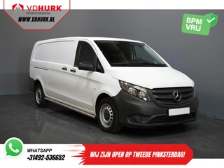 Mercedes-Benz Vito 114 CDI Aut. L3 XL RWD BPM VRIJ! Cruise/ PDC/ Airco/ Sidebars