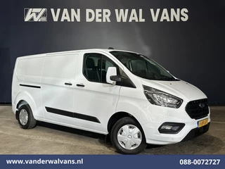 Ford Transit Custom 2.0 TDCI 130pk L2H1 Euro6 Airco | LED | Cruisecontrol | Verwarmde voorruit | 2800kg trekvermogen Parkeersensoren, Bijrijdersbank,