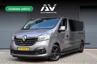 Renault Trafic 1.6 dCi L2H1 DC 120 PK | Dubbel Cabine | L+R Schuifdeur | Camera | Trekhaak | Cruise control | Navigatie | Airco | 5-Zitter | Dealer onderhouden | Nette staat | NAP Logisch | NL Auto