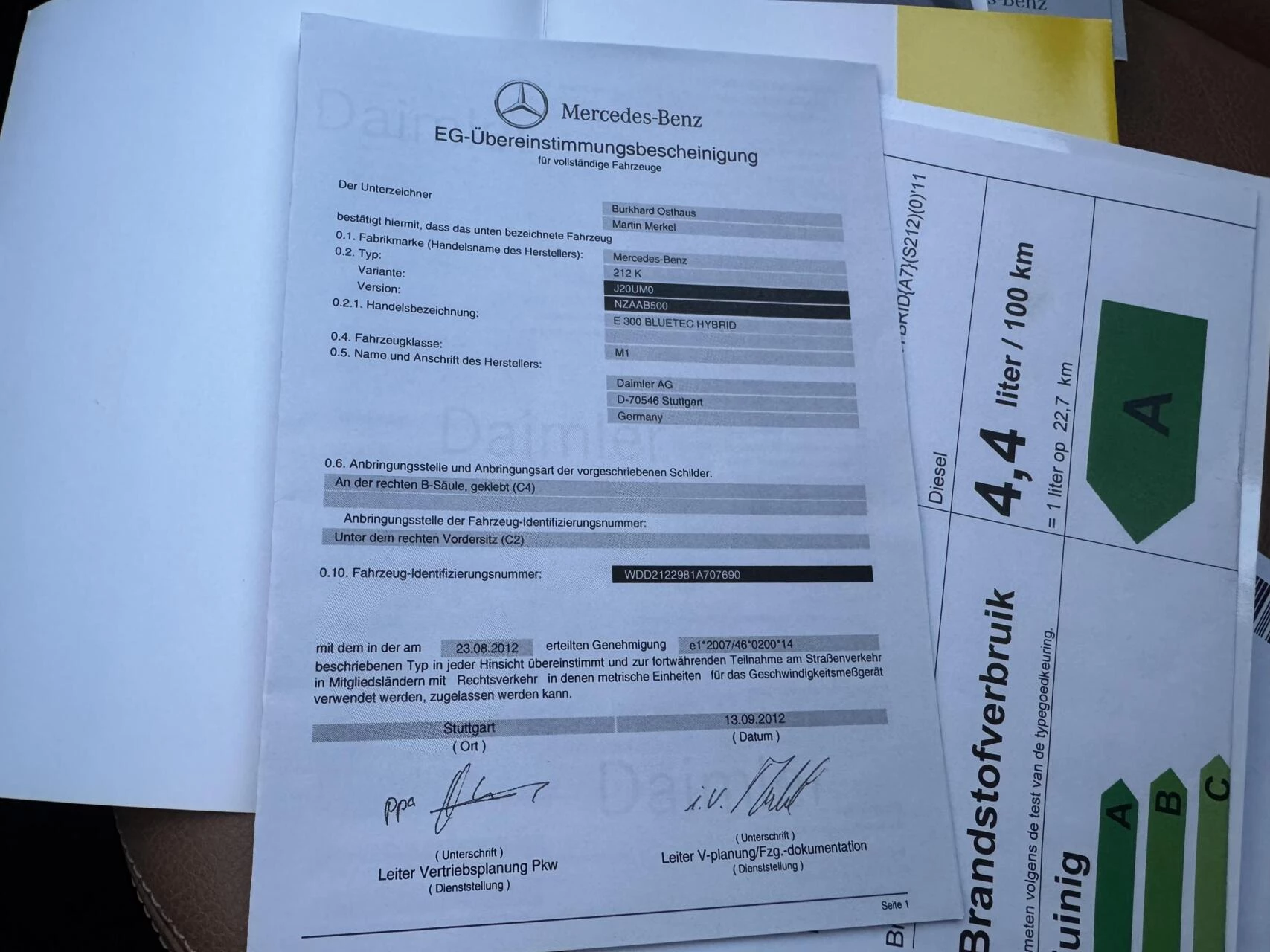 Hoofdafbeelding Mercedes-Benz E-Klasse