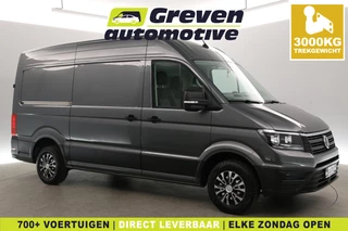 Volkswagen Crafter 2.0 TDI L3H3 177PK | 3000kg Trekgew. | DSG | Airco | Adap. Cruise | Camera | Carplay | 3 Zits | Trekhaak